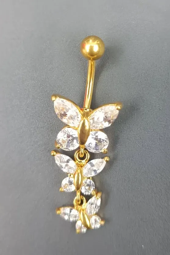 GOlderner Schmetterling